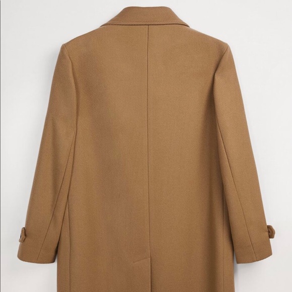 (SOLD OUT) ZARA MAN DOUBLE BREASTED COAT - LARGE - Picture 6 of 14